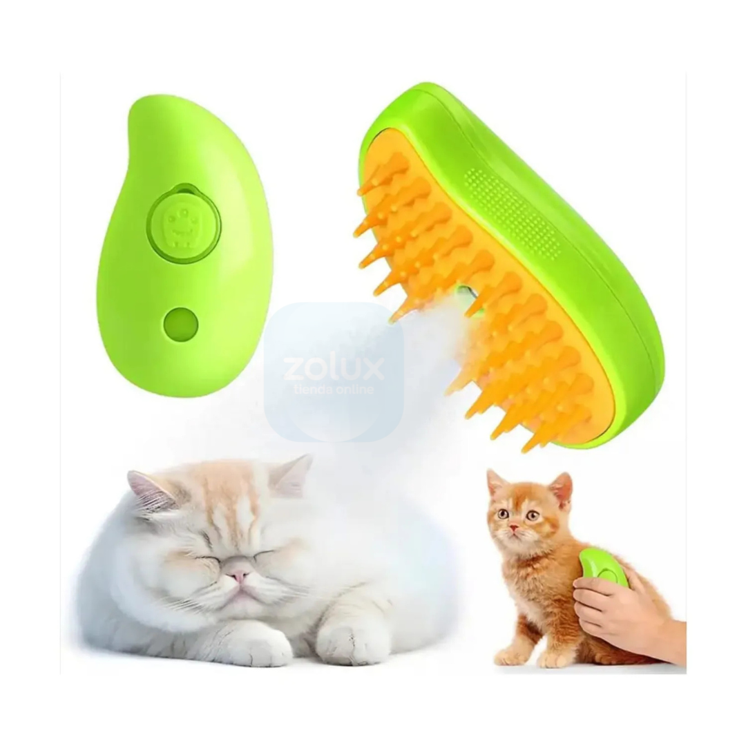 CEPILLO DE VAPOR 3 EN 1 PARA MASCOTAS