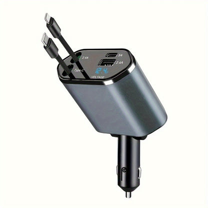 Cargador de auto 4 en 1